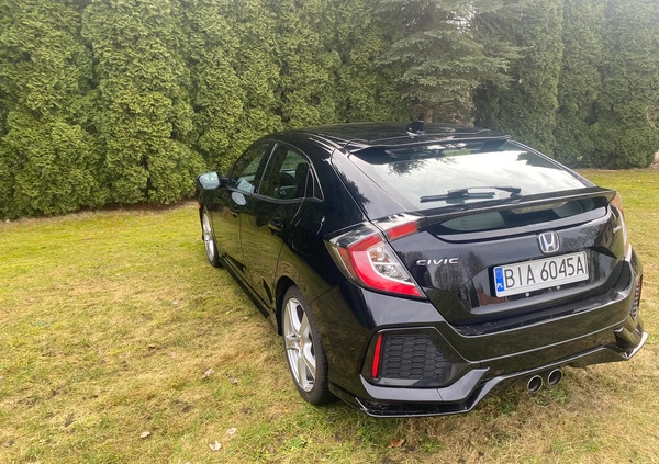 Honda Civic cena 58500 przebieg: 161131, rok produkcji 2017 z Białystok małe 46